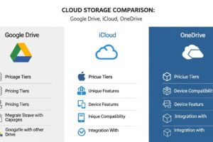 Guide to Cloud Storage: Choosing Between Google Drive, iCloud, and OneDrive