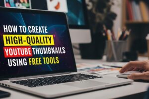 How to Create High-Quality YouTube Thumbnails Using Free Tools