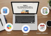 Top 5 Productivity Apps to Organize Your Remote Work Life Top 5 Productivity Apps to Organize Your Remote Work Life